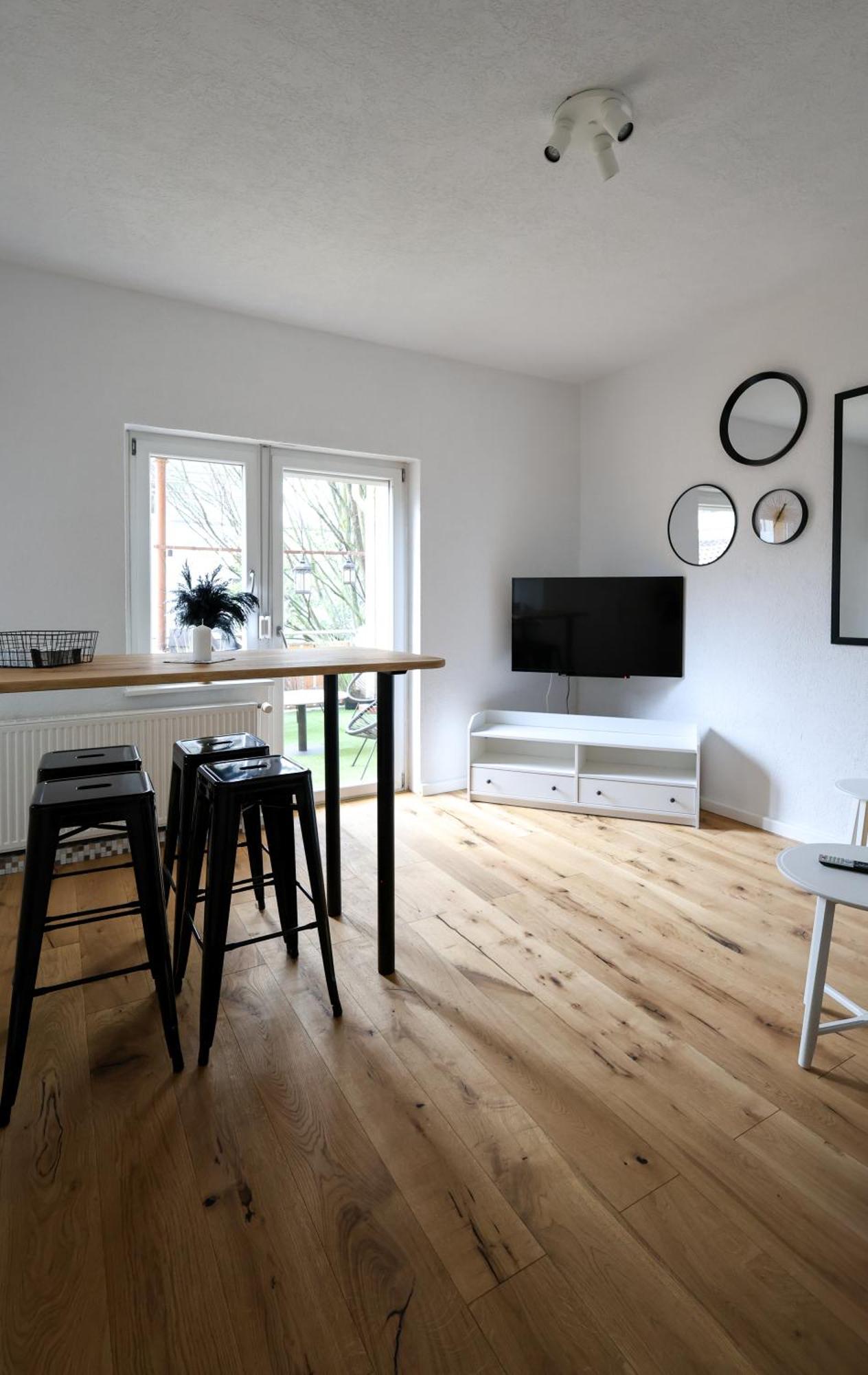 3 Zimmer Naehe Von Europapark Garage Balkon Grill Offenburg Bagian luar foto